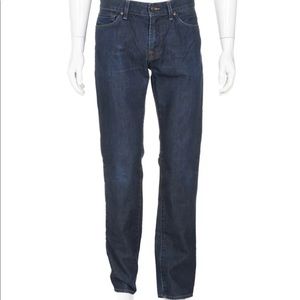 7 For All Mankind men’s dark blue jeans 33 slimmy straight leg denim pants